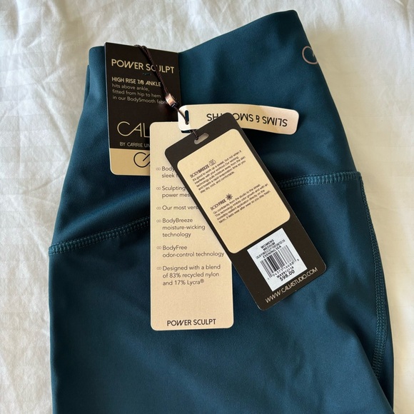 Calia | BNWT 7/8 Teal Powersculpt High-Rise Leggings - Size M - Picture 10 of 11